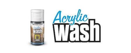 AMMO Acrylic Washes 15 ml acrylic washes for scale modelling